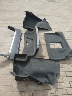 Обшивка багажника на Шкоду суперб