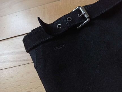 Сапоги Geox на устойчивом каблуке