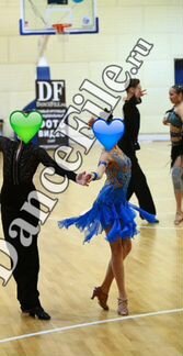 Платье для бальных танцев Латина