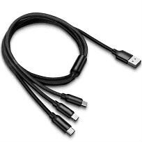 USB кабель для мобильного телефона 3 в одном