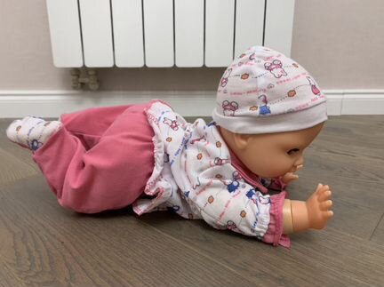 Пупс ползающий со звуками
