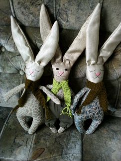 Мягкие игрушки ручной работы. Братцы- Кролики