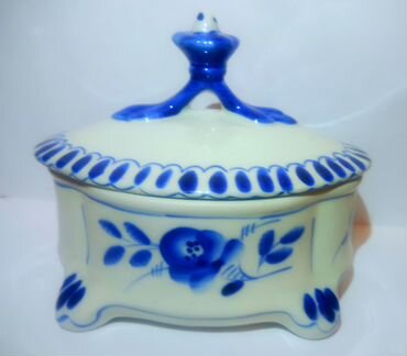 Шкатулка Гжель