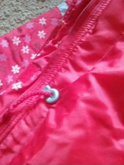 Куртка осенняя и плащ для девочек