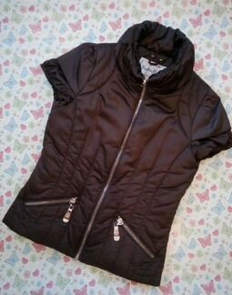 Жилет р.46 горький шоколад