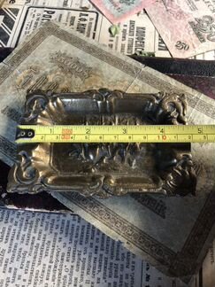 Бронзовая пепельница