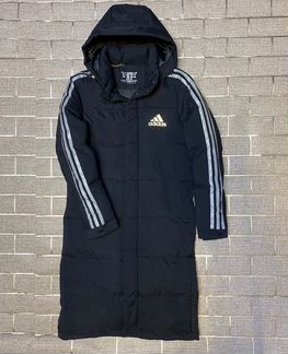 Длинная зимняя мужская куртка Adidas (Адидас)