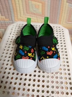 Летние хлопковые кеды для мальчика, BabyGo 21р-р
