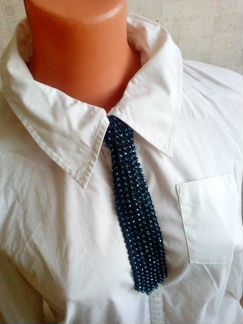 Галстук из бисера