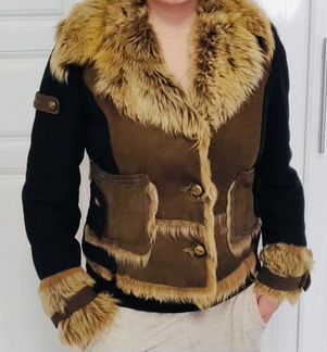 Дубленка натуральная женская короткая