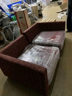 Диван двухсекционный