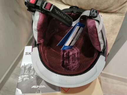 Шлем Alpina сноубордический Albona фиолетовый