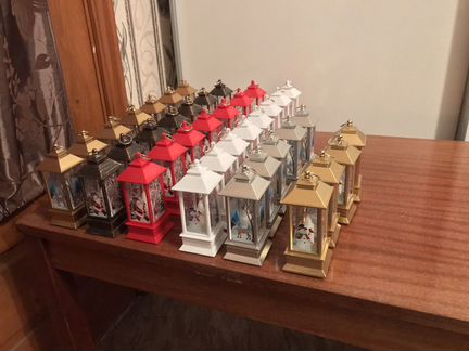 Новогодние фонарики -игрушки