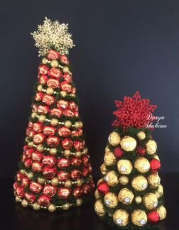 Елка из конфет