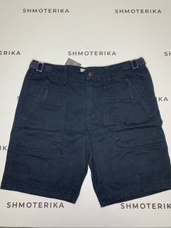 Abercrombie Fitch Шорты с накладными карманами син