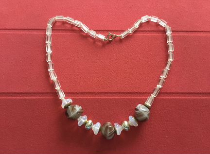 Бусы чешское стекло. Винтаж